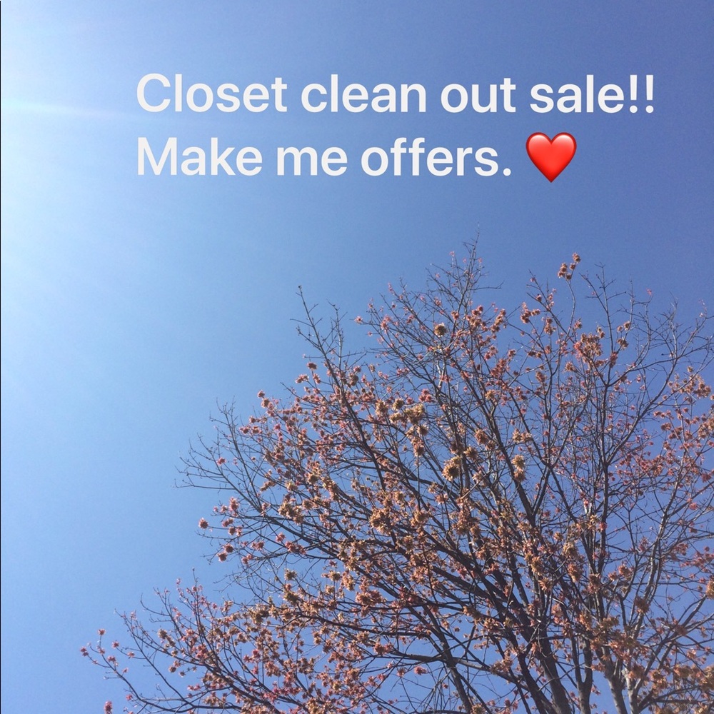 EVERYTHING MUST GO!